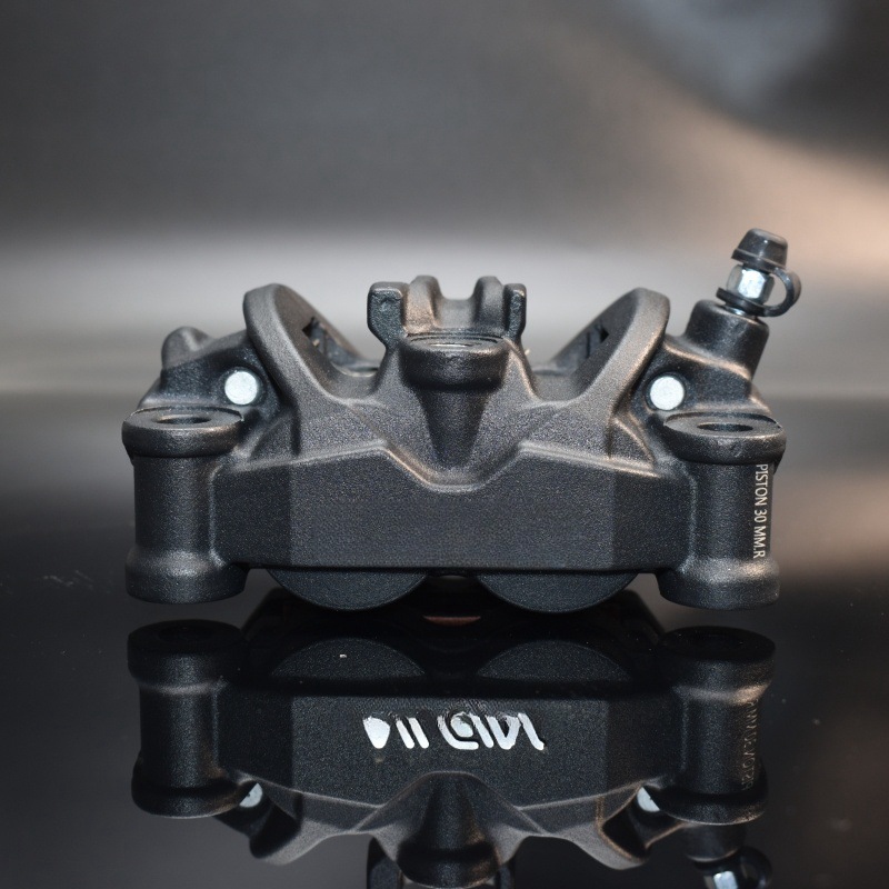 Forged Front Brake Caliper 4 Piston - Motorfiets Nissin Gesmeed Remklauw Asymmetrische 4-zuiger