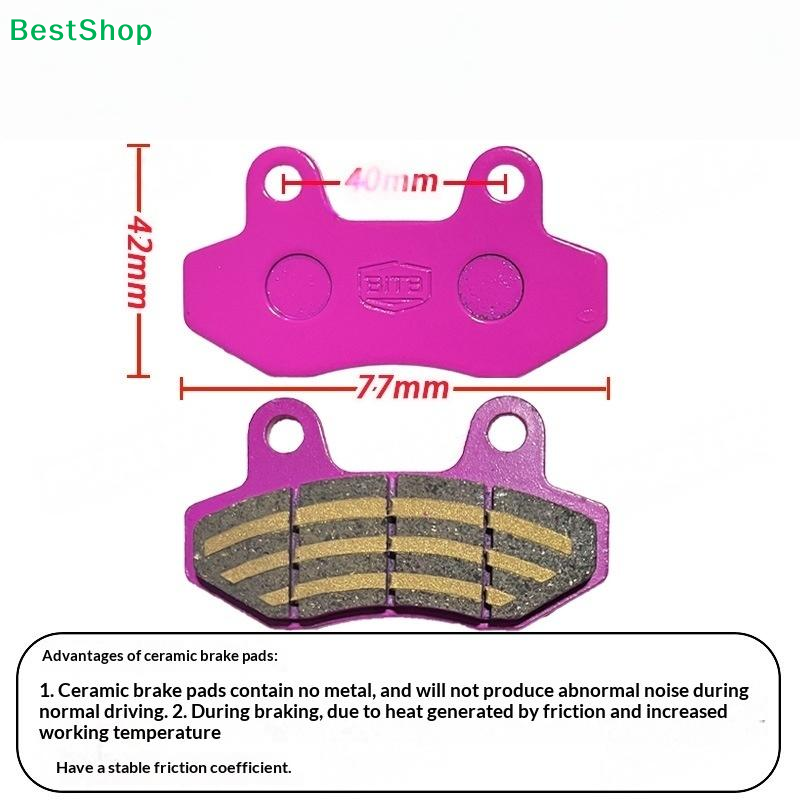 〔Vic〕 Voor- en achterremblokke - Carbon Ceramic Motorcycle Brake Rotor recensie en prijs